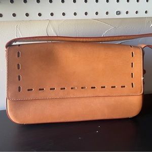 Valarie Stevens Leather Shoulder Bag